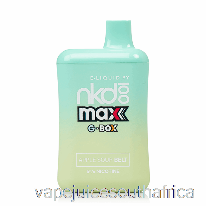 Vape Pods Gbox X Naked 100 5500 Disposable Apple Sour Belt